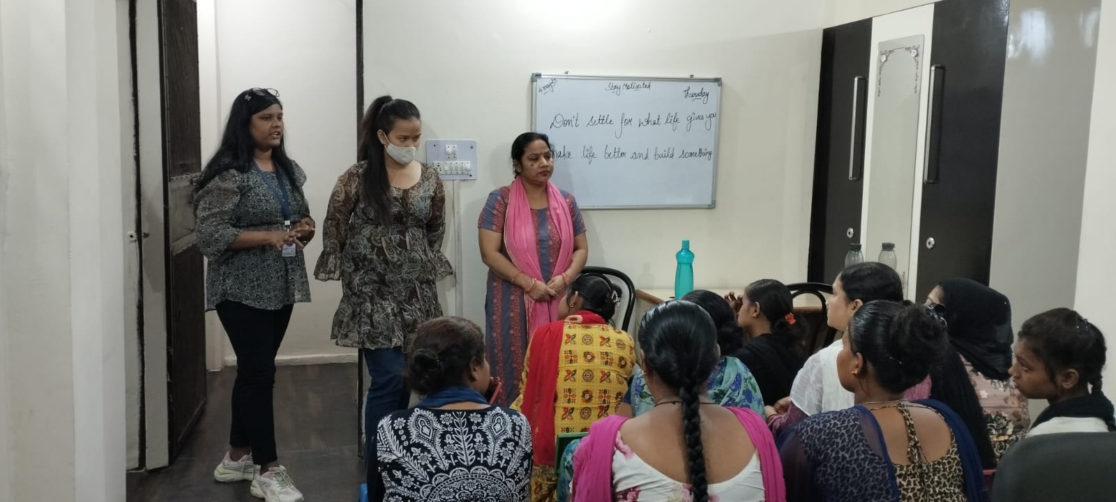 Stitching Training Session